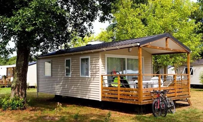 Azur House | Pet-Friendly Campsite Landes Azur with Pool & Ocean View