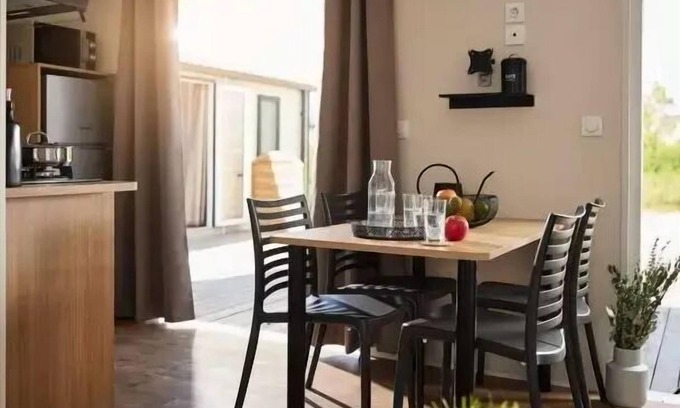Balleroy House | Campsite Le Clos de Balleroy * - Mobil Home Nest 29 - 2 bedrooms 30 m2 + semi-covered terrace 4 people