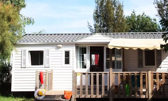 Saint-Auban House | Comfortable Mobile Home for 6/8 at Campsite Tikayan