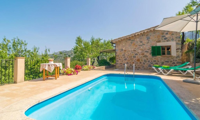 Soller Villa | Relax in Comfort at Can Fabiol with Ocean Views & Pool