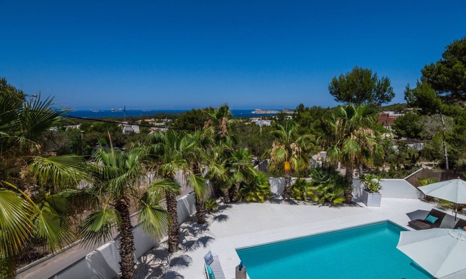 Cala Comte Villa | Escape to Can Love: Sea View, Sunset & Poolside Bliss