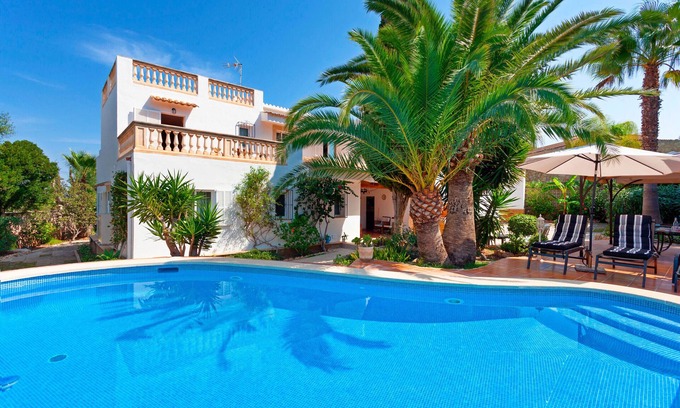 Cala Blava Villa | Relax at Can Minu with Private Pool and Spectacular Views