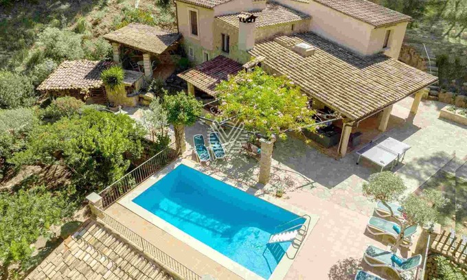 Andraitx Cottage | Idyllic Can Miquel Sa Teia: Pool and Spa Retreat in Andratx