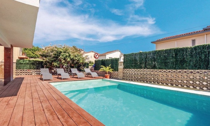 Pineda de Mar Villa | Can Pinemar: Beachfront Escape with Private Pool & Spa