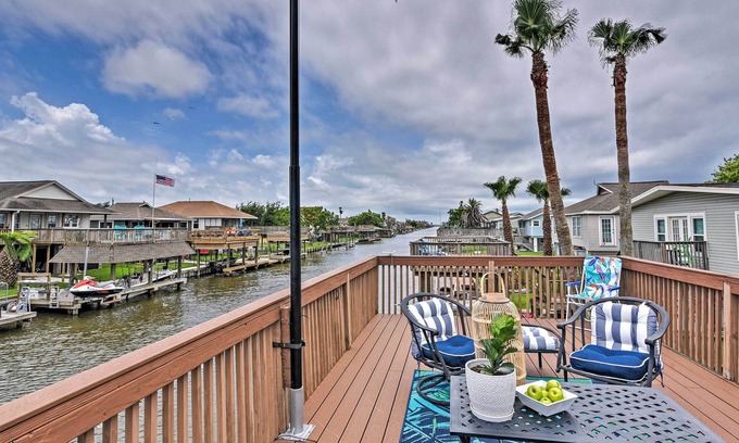 Bayou Vista House | Canal-Front Home with Private Dock and Ocean Views