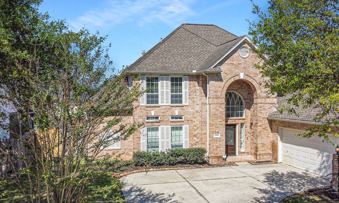 Atascocita House | Canal-front home with private pool, dock, deck, water views, W/D & AC