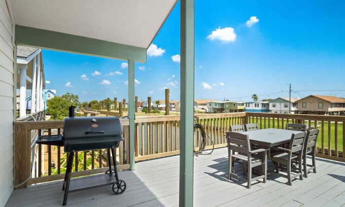 Freeport House | Canal Front Retreat with Dock Access and Game Room Fun