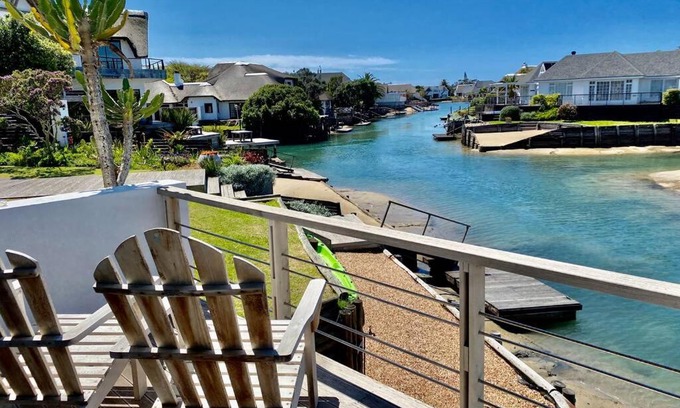 Saint Francis Bay House | Canal House: Waterfront Retreat with Pool and Breakfast