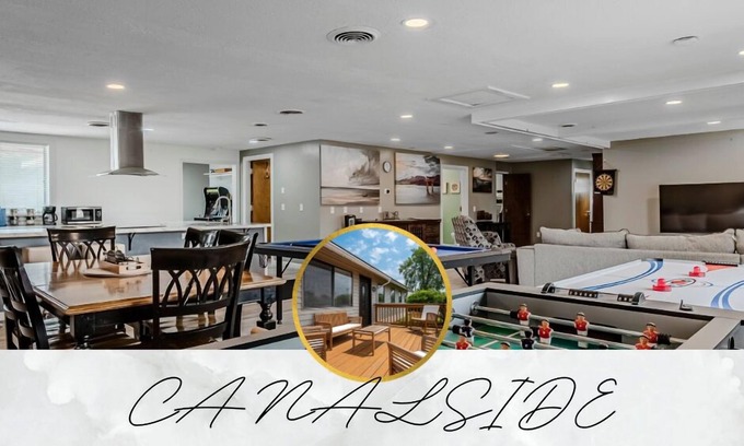 Sylvan Beach House | Highly Rated CanalSide Casa: Pet-Friendly & Pool Access