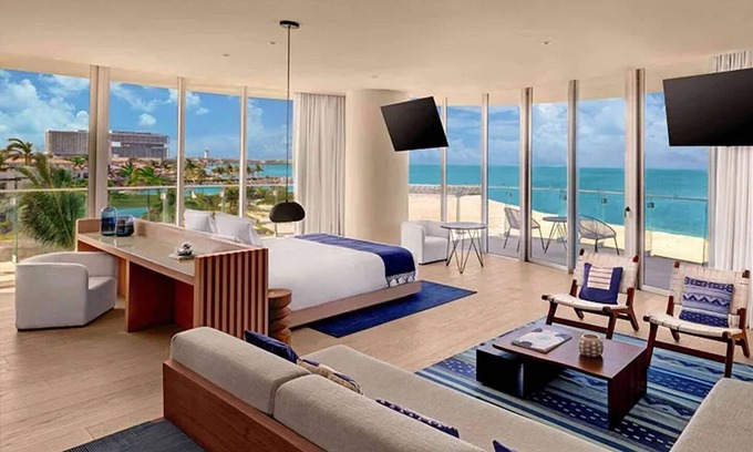 Downtown Cancun Hotel | Cancun Oceanfront Stay with Swimming Pool, Spa & Private Beach Club