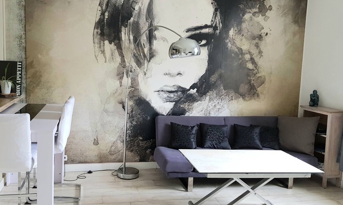 Riou - Petit Juas - Av de Grasse Apartment | Cozy Duplex in Cannes with Pool and Ocean View
