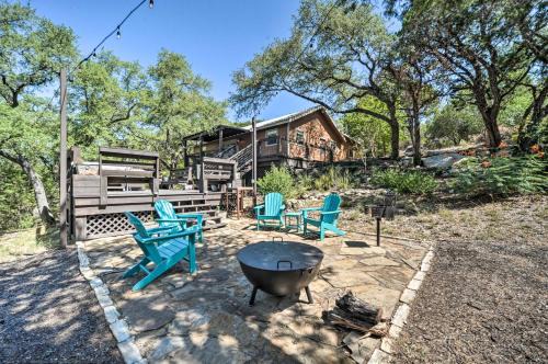 Canyon Lake House | Relaxing Canyon Lake Hideaway with Hot Tub and Fire Pit