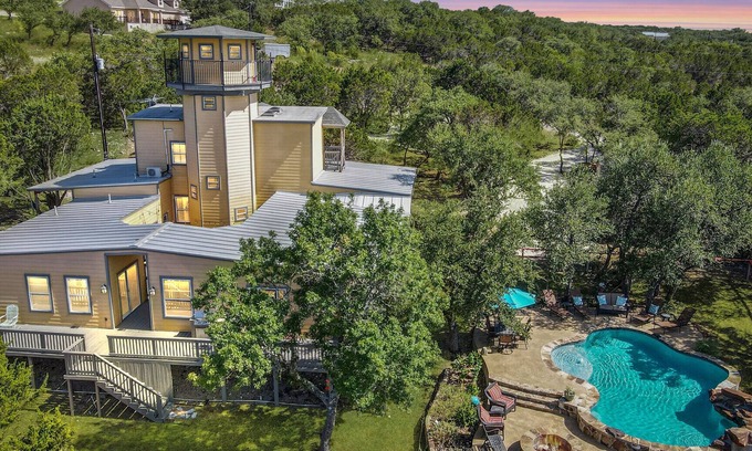 Fischer House | Experience Canyon Lake Lighthouse: Private Pool & Scenic Views