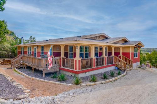 Canyon Lake House | Scenic Canyon Lake Retreat: Hot Tub, Fire Pit & Ocean Views