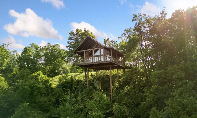 Jasper Cabin | Unforgettable Canyon View Treehouse - Ideal Summer Retreat!