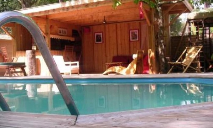 Lege-Cap-Ferret Ski Chalet | Cap Ferret Villa: Oceanfront Chalet with Pool & Garden BBQ