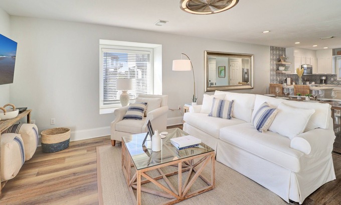 Port St. Joe House | Guest Rated 10/10: Cape Casa - Dog-friendly Retreat Steps from Beach