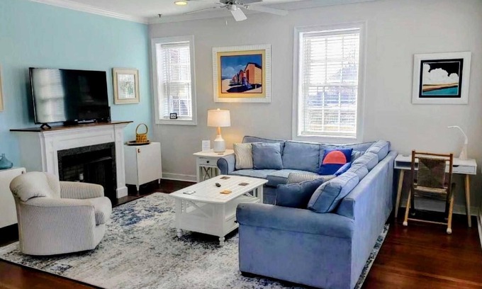Cape Charles Condo | Discover Cape Haven - Beachside Condo with Rooftop Deck!