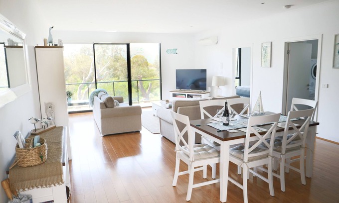 Capel Sound Apartment | Capel Sunrise: Oceanfront 2BR with Pool & Breakfast Options