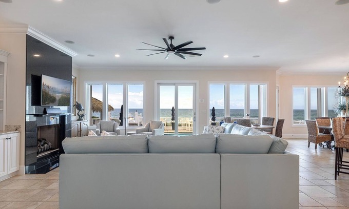 Emerald Isle House | Relax at Caper's Castle: Oceanfront House in Emerald Isle