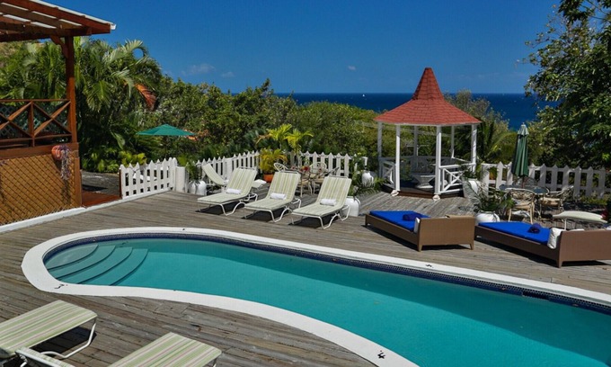 Cap Estate Villa | Capri- Stunning 9 bedroom villa in St Lucia