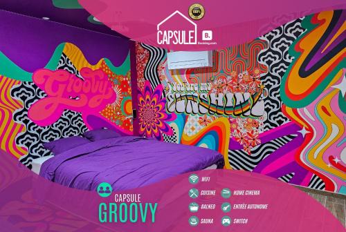 Cuesmes Apartment | Relaxing Capsule with Jacuzzi, Spa & Entertainment Options