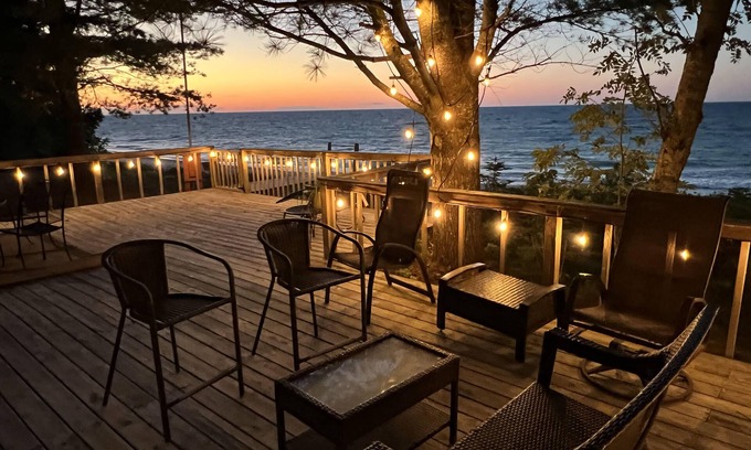 Newberry Cabin | Beachfront Escape at Captain's Cottage on Lake Superior