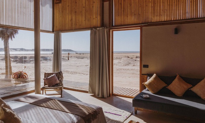 Dakhla Hotel | Experience Caravan by Habitas Dakhla: Pool & Ocean Views