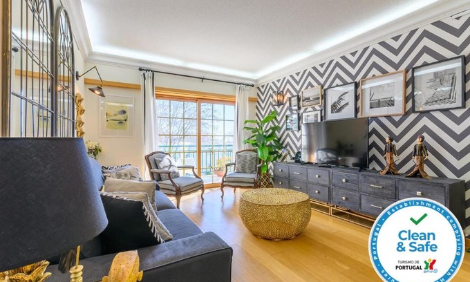 Carcavelos Apartment | Relax at Carcavelos Beach with Oceanfront Views