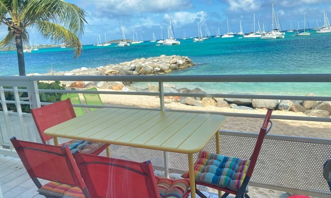 Marigot Apartment | Tropical Haven: 3-Room Apartment Steps from the Beach