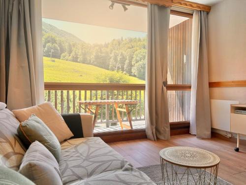 Aillon-le-Jerune Apartment | Cozy Le Margériaz with Balcony & Scenic Views