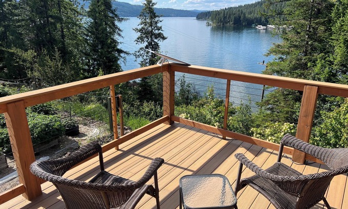 Harrison Cabin | Exceptional Carlin Bay Retreat on Lake Coeur d'Alene