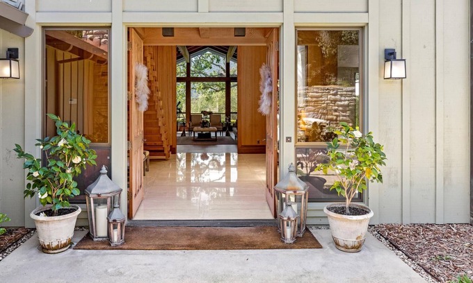 Carmel Valley House | Explore Carmel Valley's Iconic Estate with Relaxing Pool