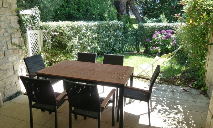Carnac Apartment | Idyllic Carnac Apartment with Private Garden by the Beach