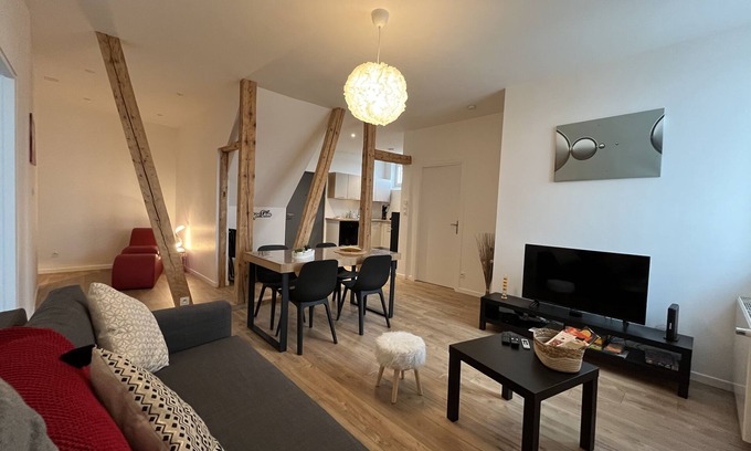 Strasbourg Apartment | Inviting Escape at Carpe Diem - Pool & Family-Friendly Stay