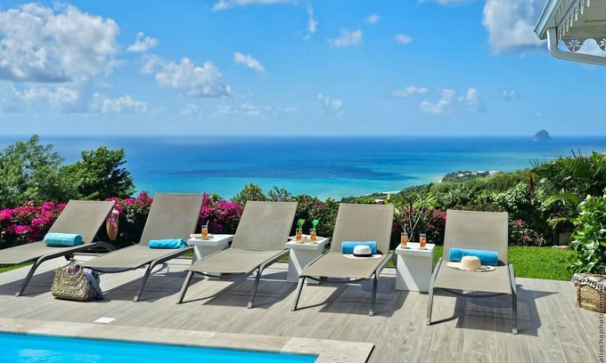 Sainte-Luce Villa | Villa with Pool and Caribbean Sea Views - Rated 10/10!
