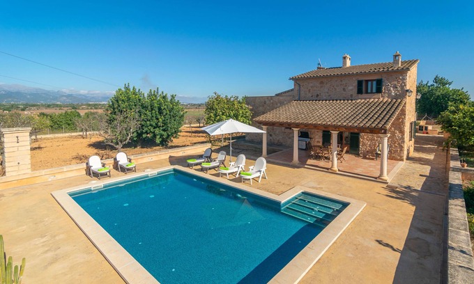 Santa Eugenia Villa | CAS GENERAL (SANTA EUGENIA) - Rustic Villa with Private Pool
