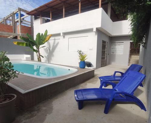 Bairro das Laranjeiras House | Casa Índigo: Family-Friendly Stay with Pool & Beach Access