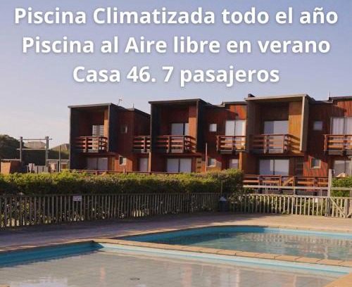 Pichilemu House | Casa 46 en condominio Piscina Climatizada