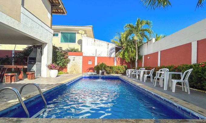 Pouso Alegre Buraquinho House | Beachside Retreat with Pool & Spa in Vilas do Atlântico