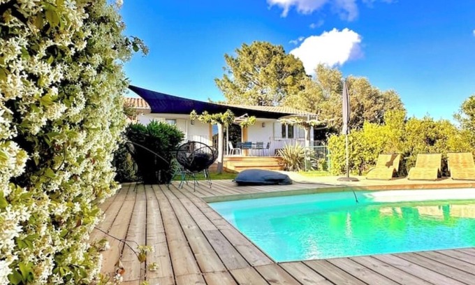 Porto-Vecchio Villa | Casa A Sabbia Private heated pool Porto-Vecchio 3 bedrooms 6 sleeps