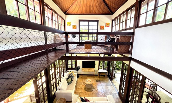 Mata de Sao Joao House | Casa Aconchego: Beachfront Retreat with Spa & Ocean Views