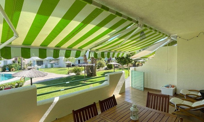 El Portil House | Beautiful Beachside Casa Adosada with Pool and Ocean Views