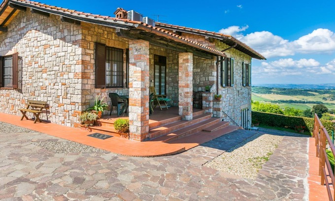 Castel San Gimignano House | Relaxing Oceanfront Retreat at Casa Alfredo by Interhome