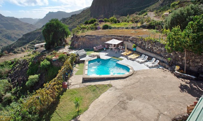 Mogan Apartment | Family-Friendly Retreat at Casa Almendro with Pool Access