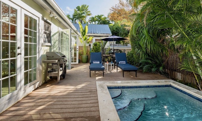 Uptown - Upper Duval House | Experience CASA AMARILLA @ DUVAL: Private Pool & Ocean Views