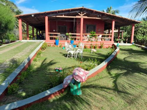 Icarai de Amontada House | Family-Friendly Casa Vermelha Moitas with Private Pool