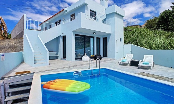 Ponta do Sol House | Relax at Casa Axxul by LovelyStay with Pool & Family Fun