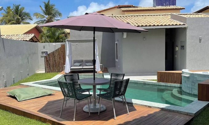 Canto do Mar House | CASA BALI - Exceptional Comfort with Ocean Views in Guarajuba