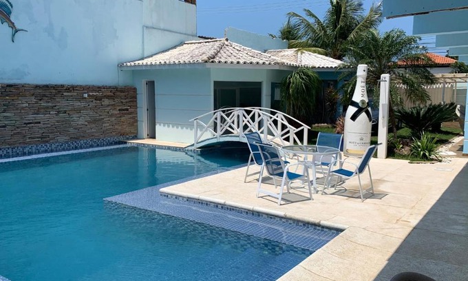 Manguinhos House | Beachfront Mansion in Geribá, Búzios with Pool & Ocean View